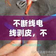 不断线电线剥皮,不破坏电线外皮使电线断电